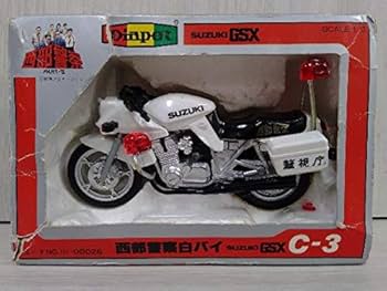 Amazon.co.jp: ダイヤペット 1/17 西部警察 白バイ スズキ